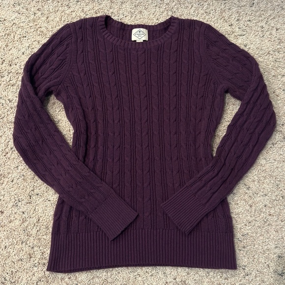 St. John’s Bay purple sweater - Picture 1 of 4